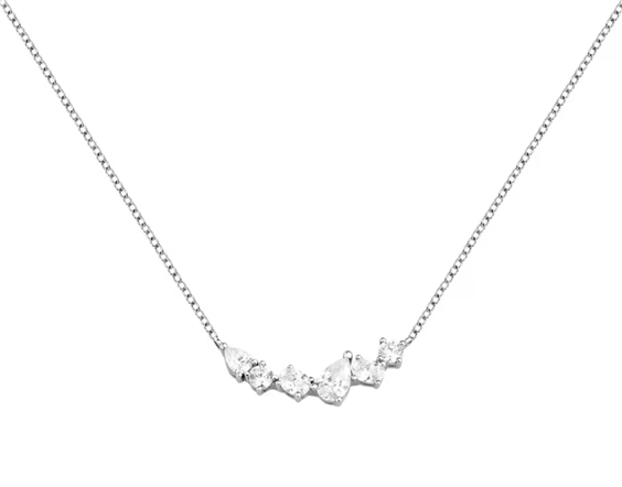 Halskette Morellato Dame Riflessi in Silber Zircone SABC05 - SABC05